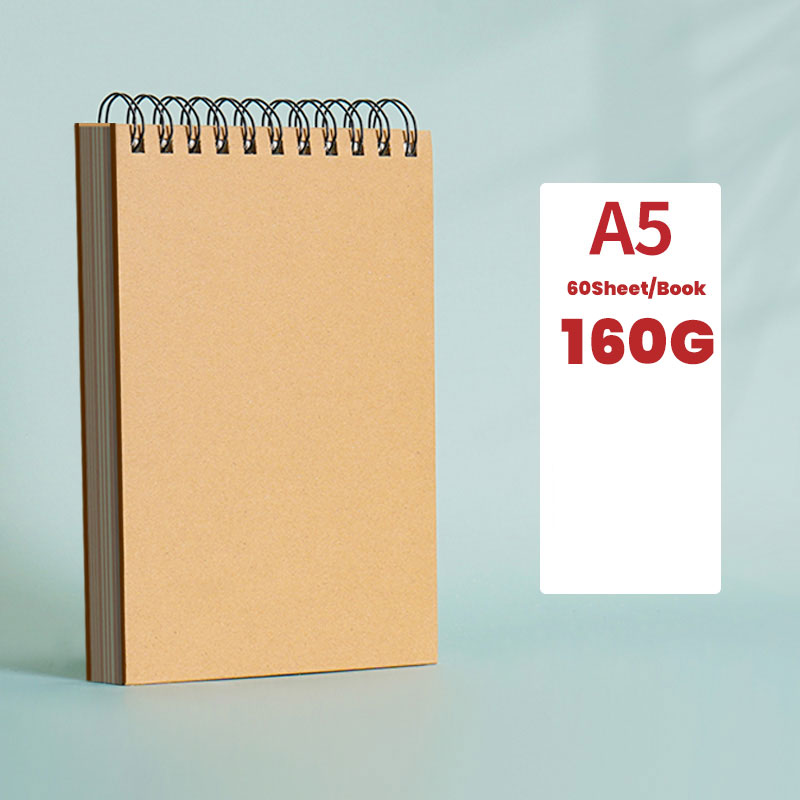 A5 16K A4 8K Thickened Hard Shell Coil Journal