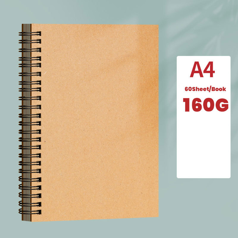 A5 16K A4 8K Thickened Hard Shell Coil Journal