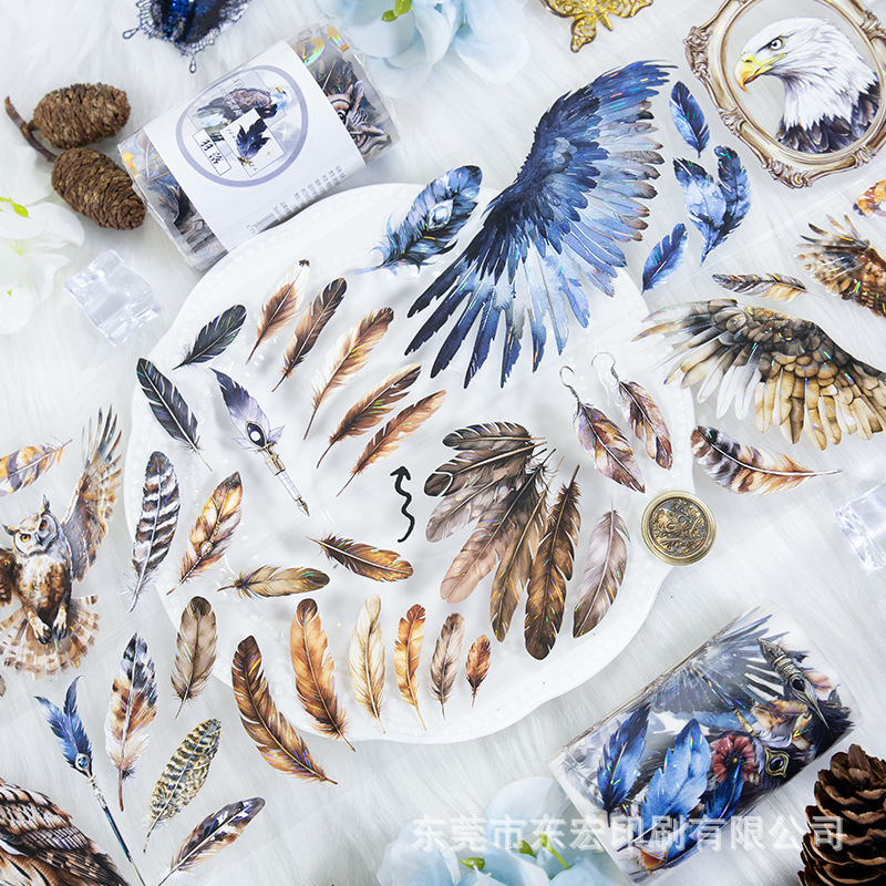 Multiple sizes Butterfly Flowers Eagle Girl Easter Theme PET Tape