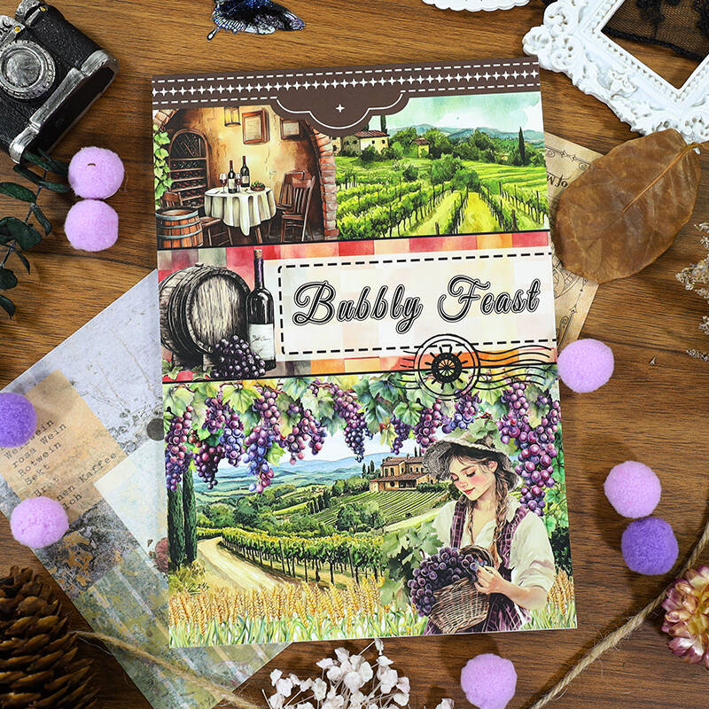 20Sheet/Book Spring Farm Theme PET Washi Sticker Book