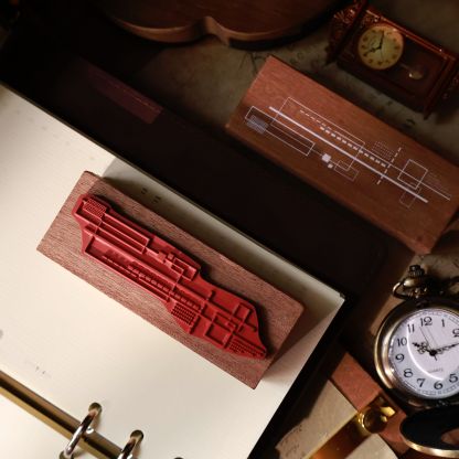 YIER Studio Basic lines Wood Stamp