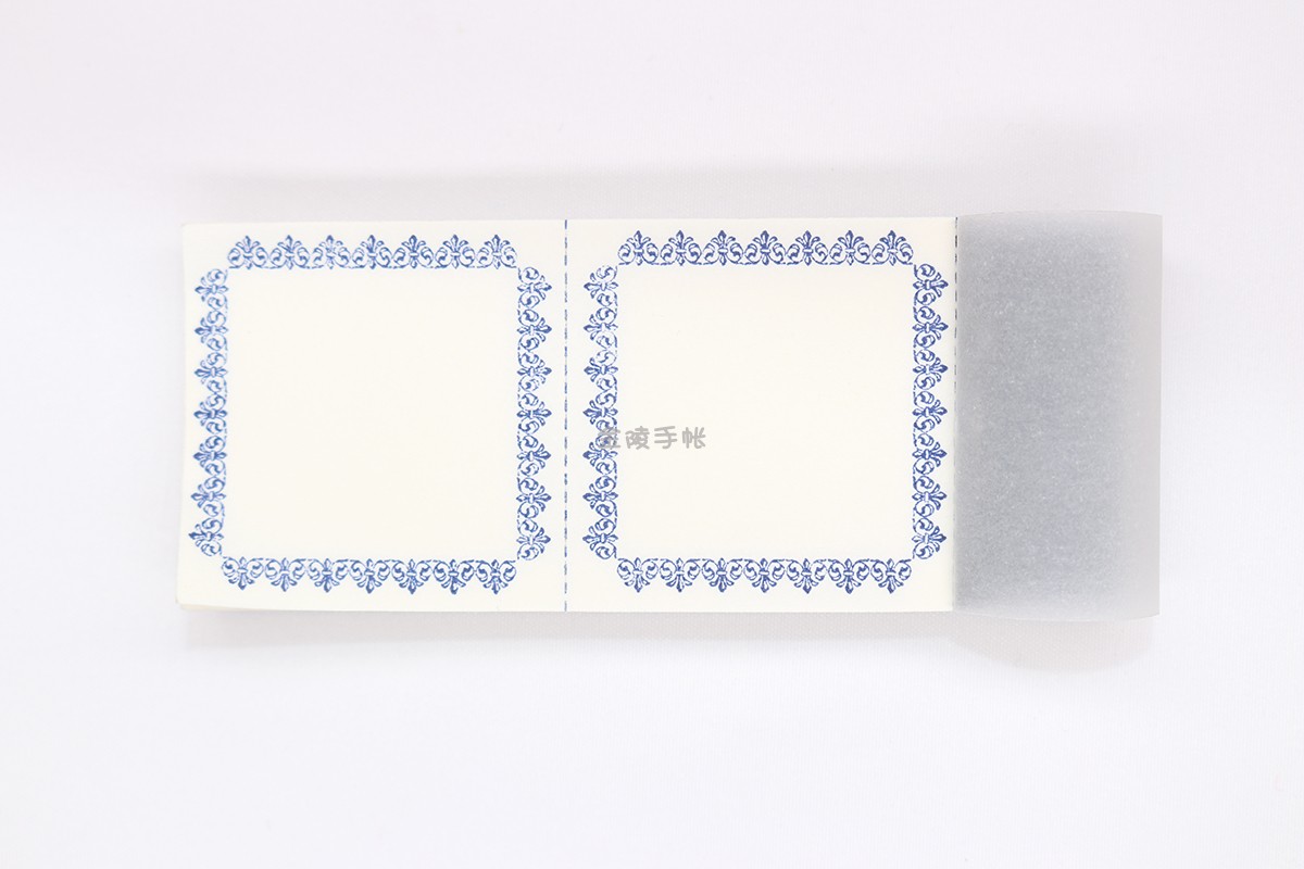 100Pcs/Pack Vintage Journaling Frame Memopads