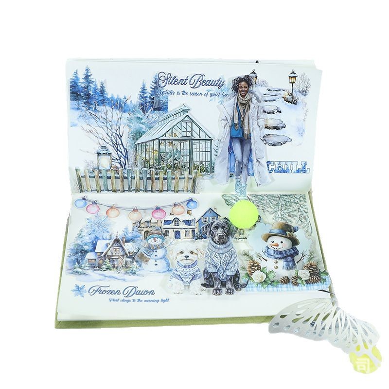 3 Style European and American Character Series Tape Set Washi & PET 4 Volumes