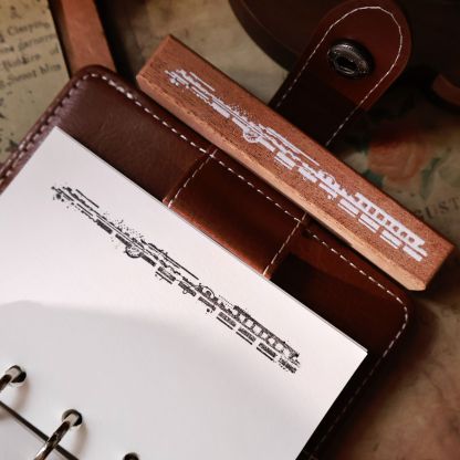 YIER Studio Basic lines Wood Stamp