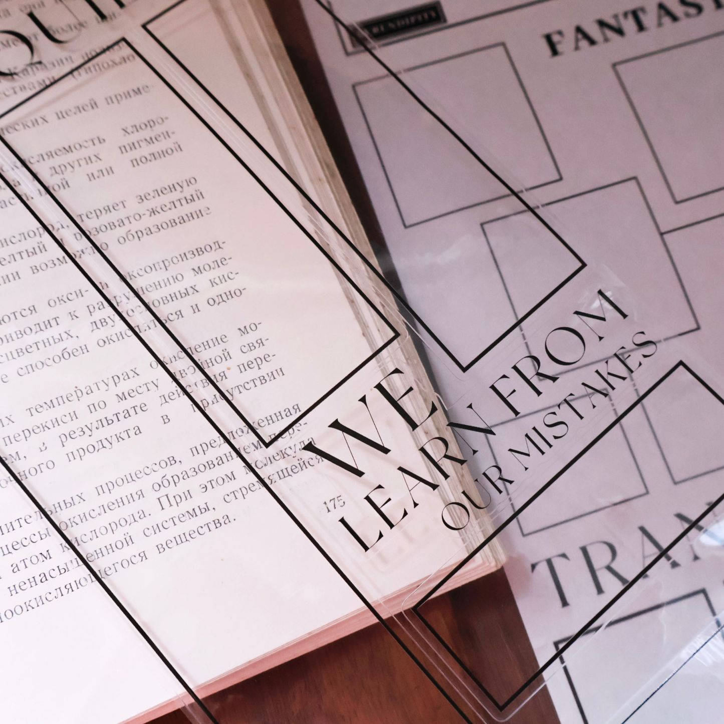 YIER Studio Die-Cut Base Frame Washi PET Tape 125mm*500cm