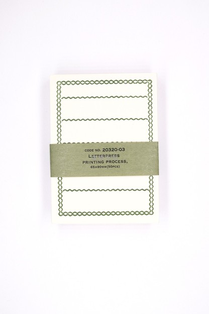 100Pcs/Pack Vintage Journaling Frame Memopads
