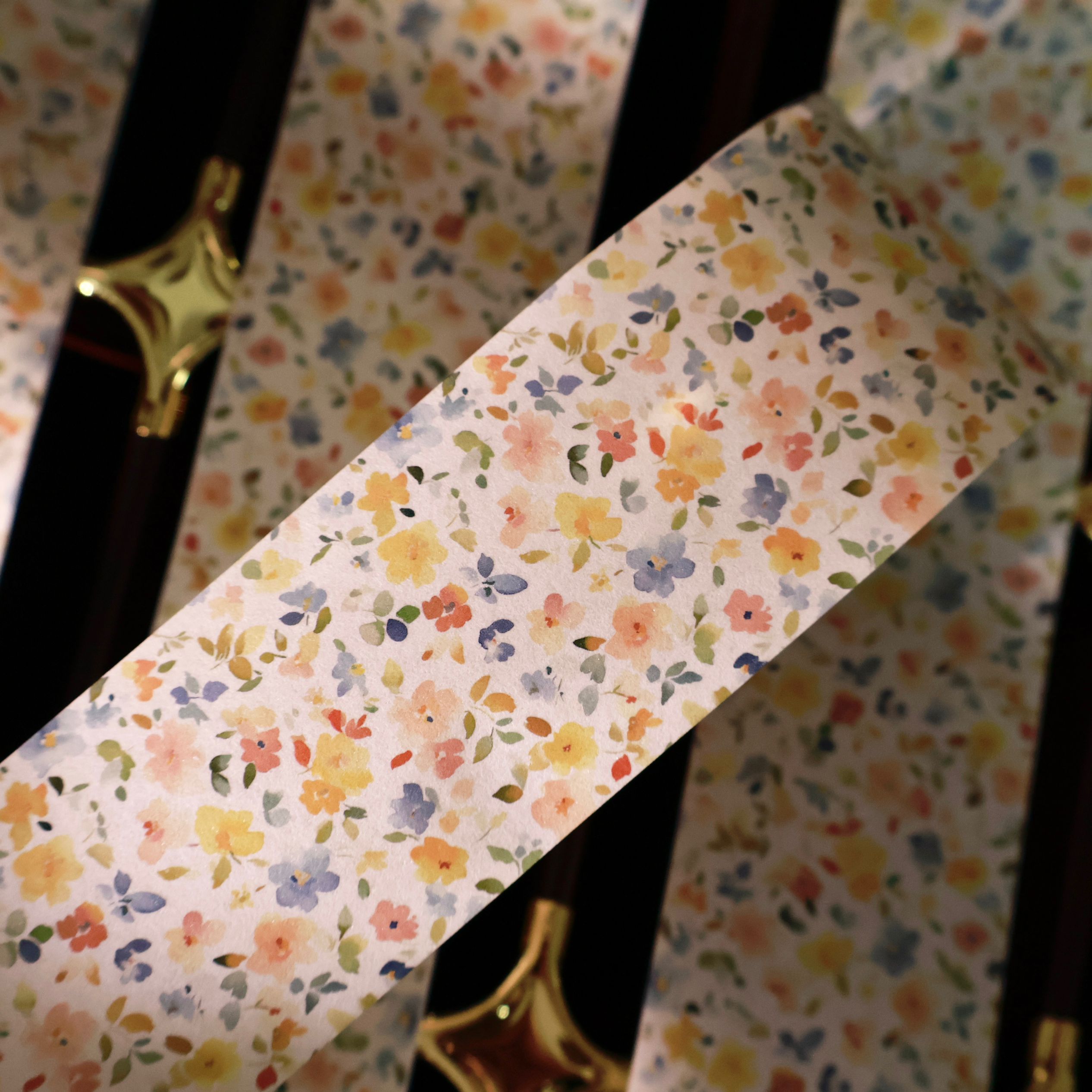 YIER Studio Small Floral Washi Tape 1.77*196.85 inch