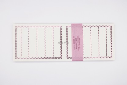 100Pcs/Pack Vintage Journaling Frame Memopads