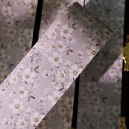 YIER Studio Small Floral Washi Tape 1.77*196.85 inch
