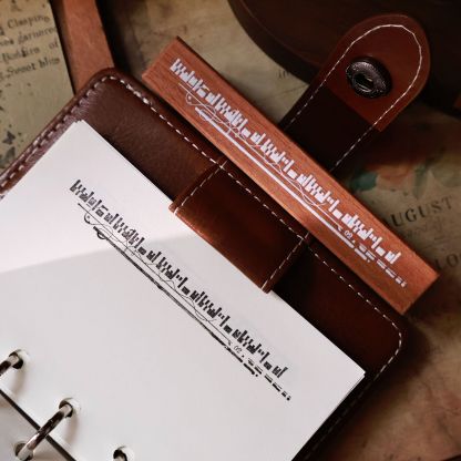 YIER Studio Basic lines Wood Stamp