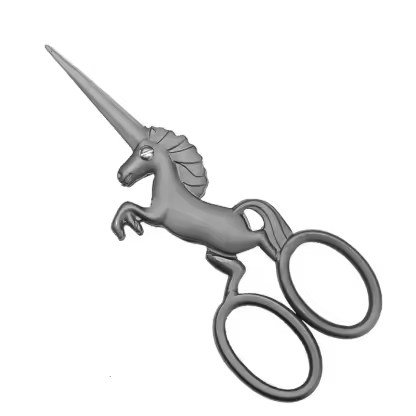 Dragon Horse Snake Shape Craft Scissors