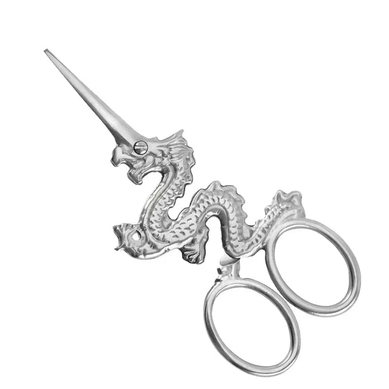 Dragon Horse Snake Shape Craft Scissors