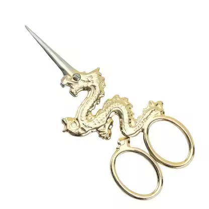 Dragon Horse Snake Shape Craft Scissors
