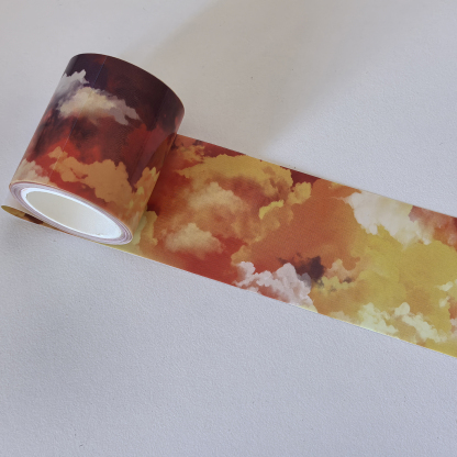 OKMT Studio 40mm/3M Water Ripples Floor Tiles Textures Sky Clouds Stars PET Tape