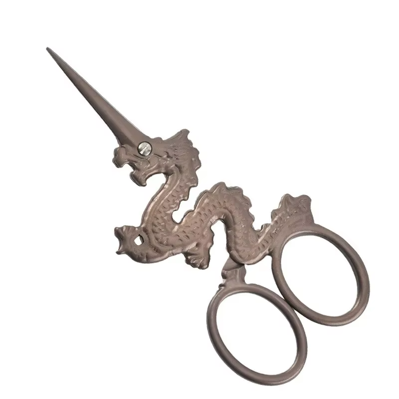 Dragon Horse Snake Shape Craft Scissors