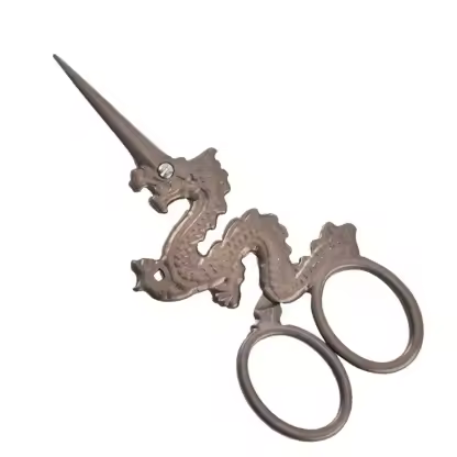 Dragon Horse Snake Shape Craft Scissors
