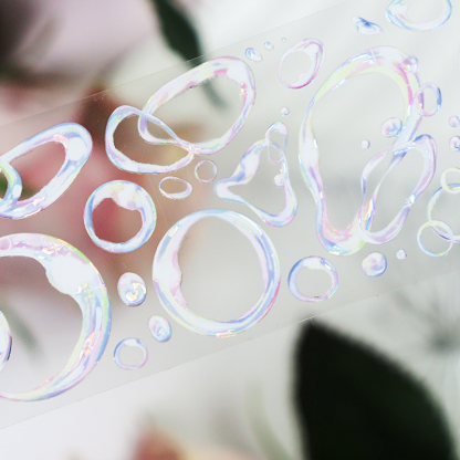 OKMT Studio Bubble-themed PET Shell Light Tape