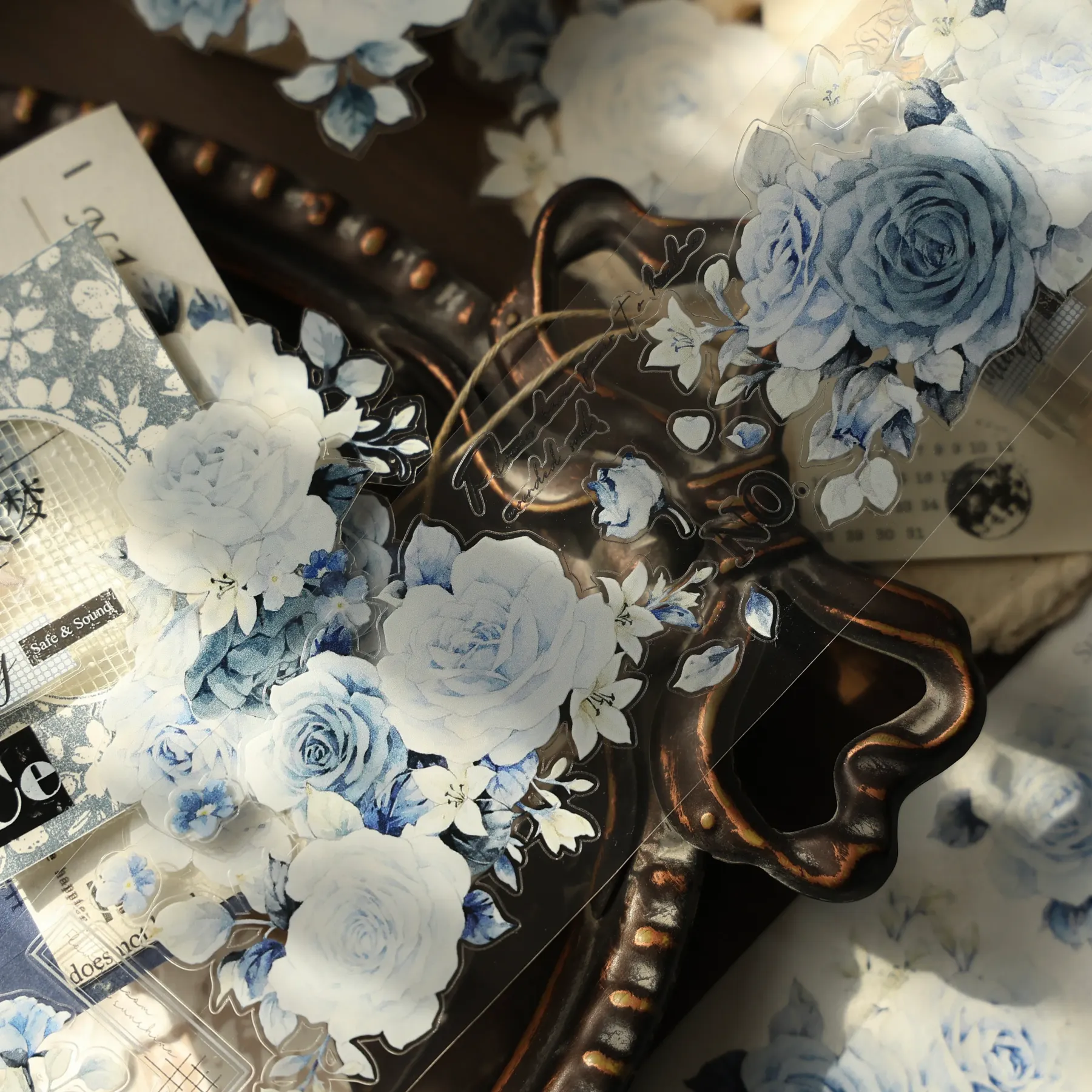 YIER Studio Summer Four-Leaf Clover PET Tape