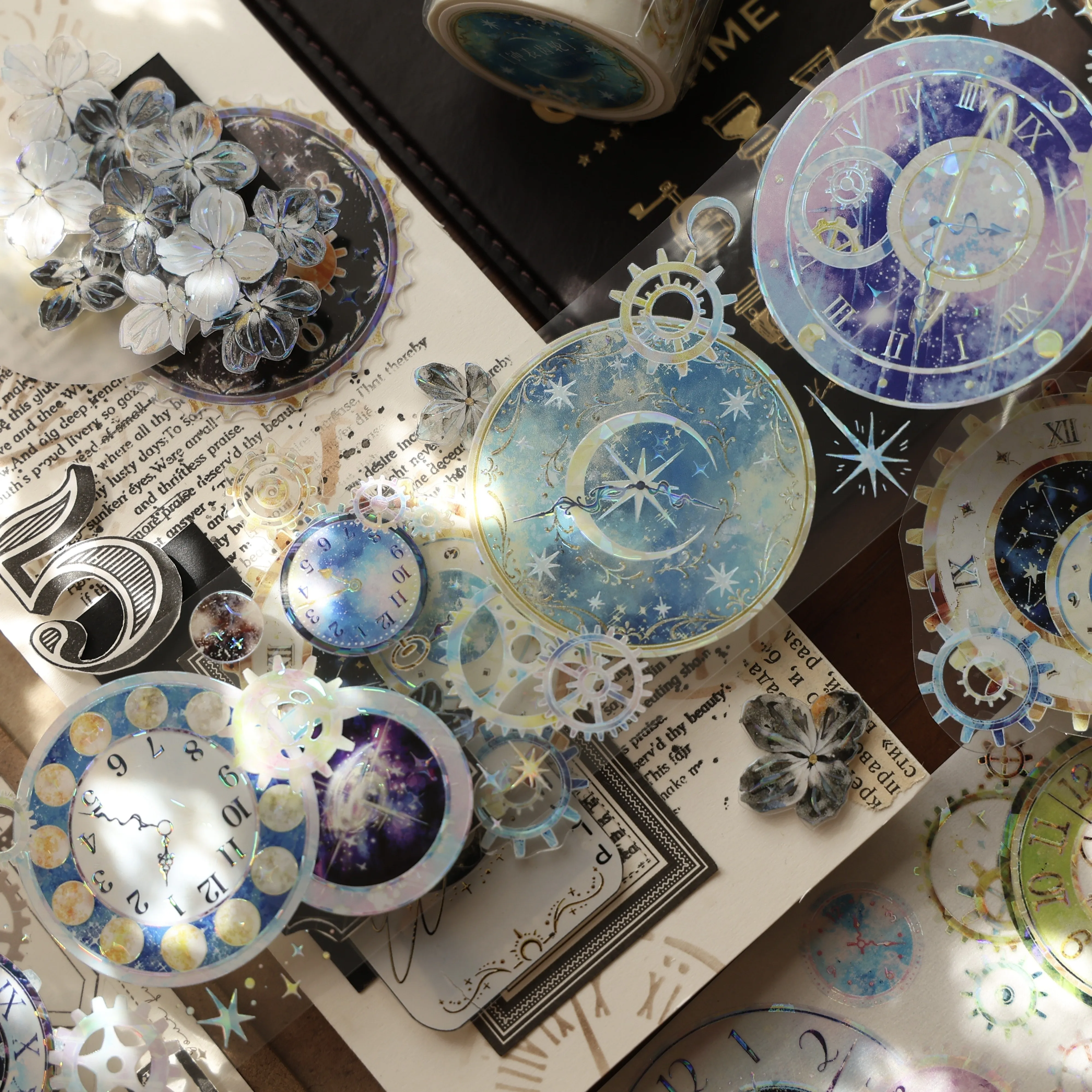 YIER Studio Gear Theme PET Washi Tape 1.97*196.85 inch