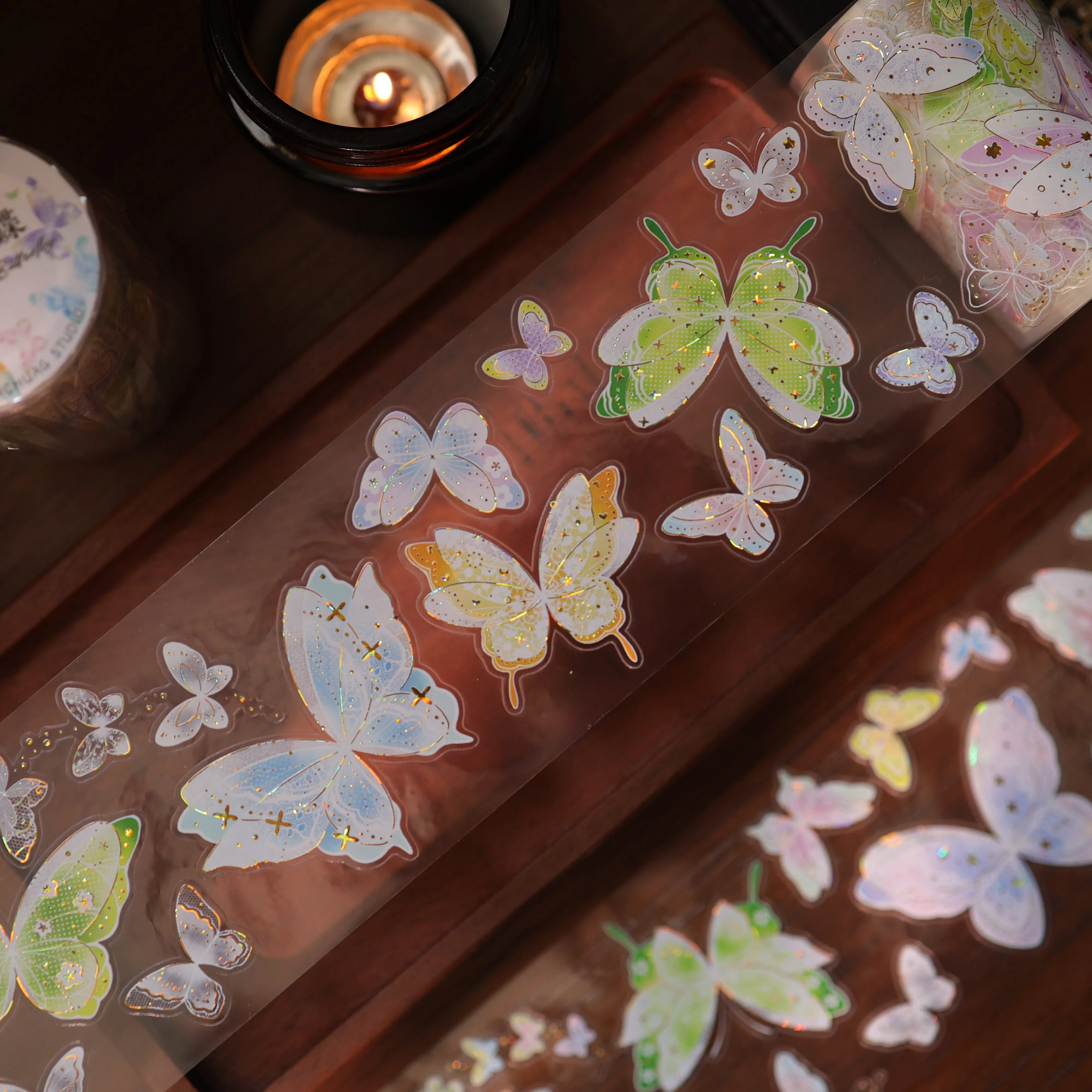 YIER Studio Summer Four-Leaf Clover PET Tape