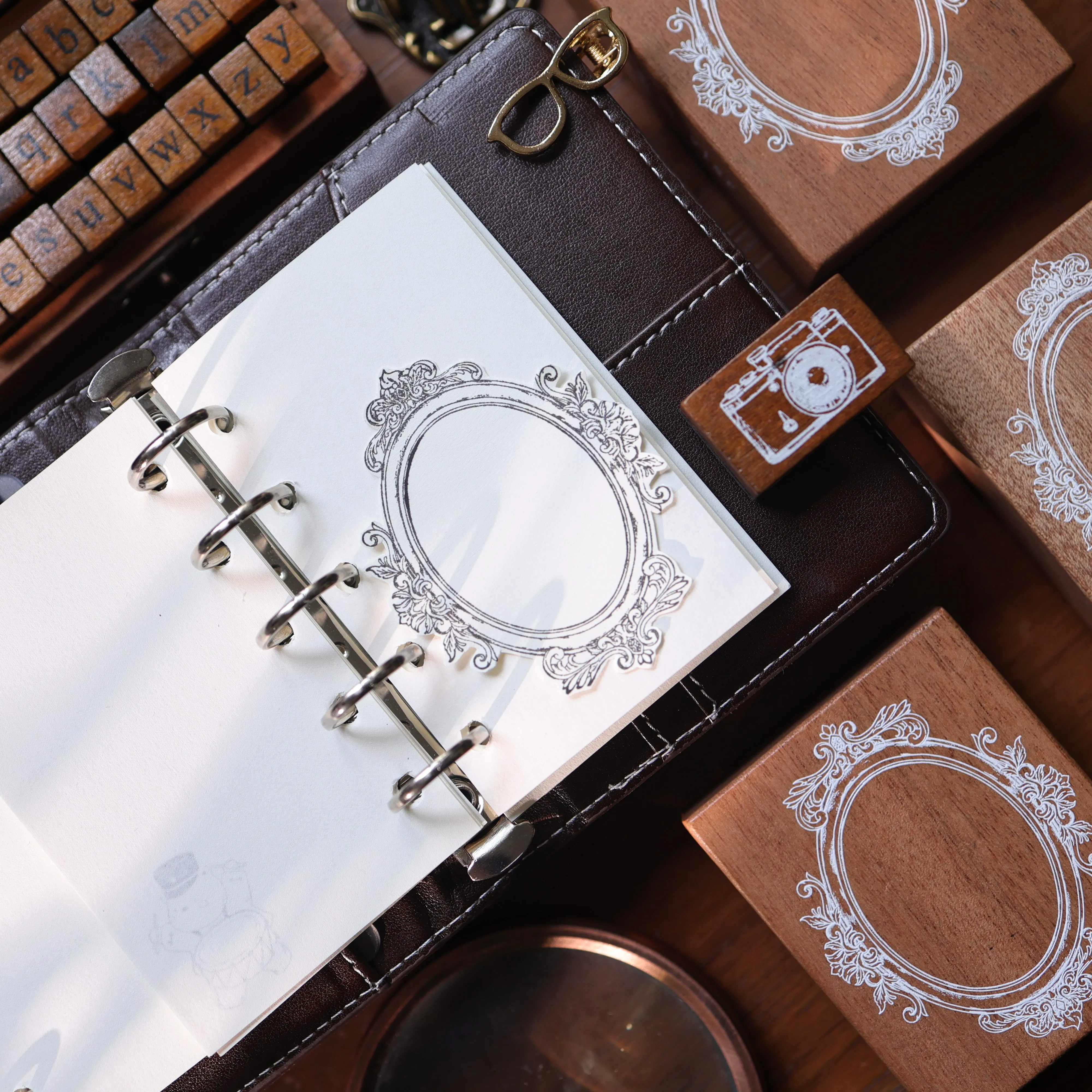 YIER Studio Frame Wood Stamp