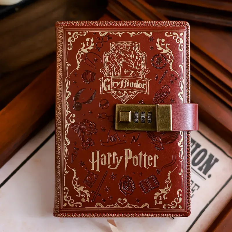 Harry Potter Vintage Code Lock Diary-JournalTale