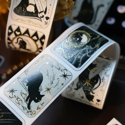 YIER Studio Zodiac Playing Cards PET Washi Tape 1.77*196.85 inch