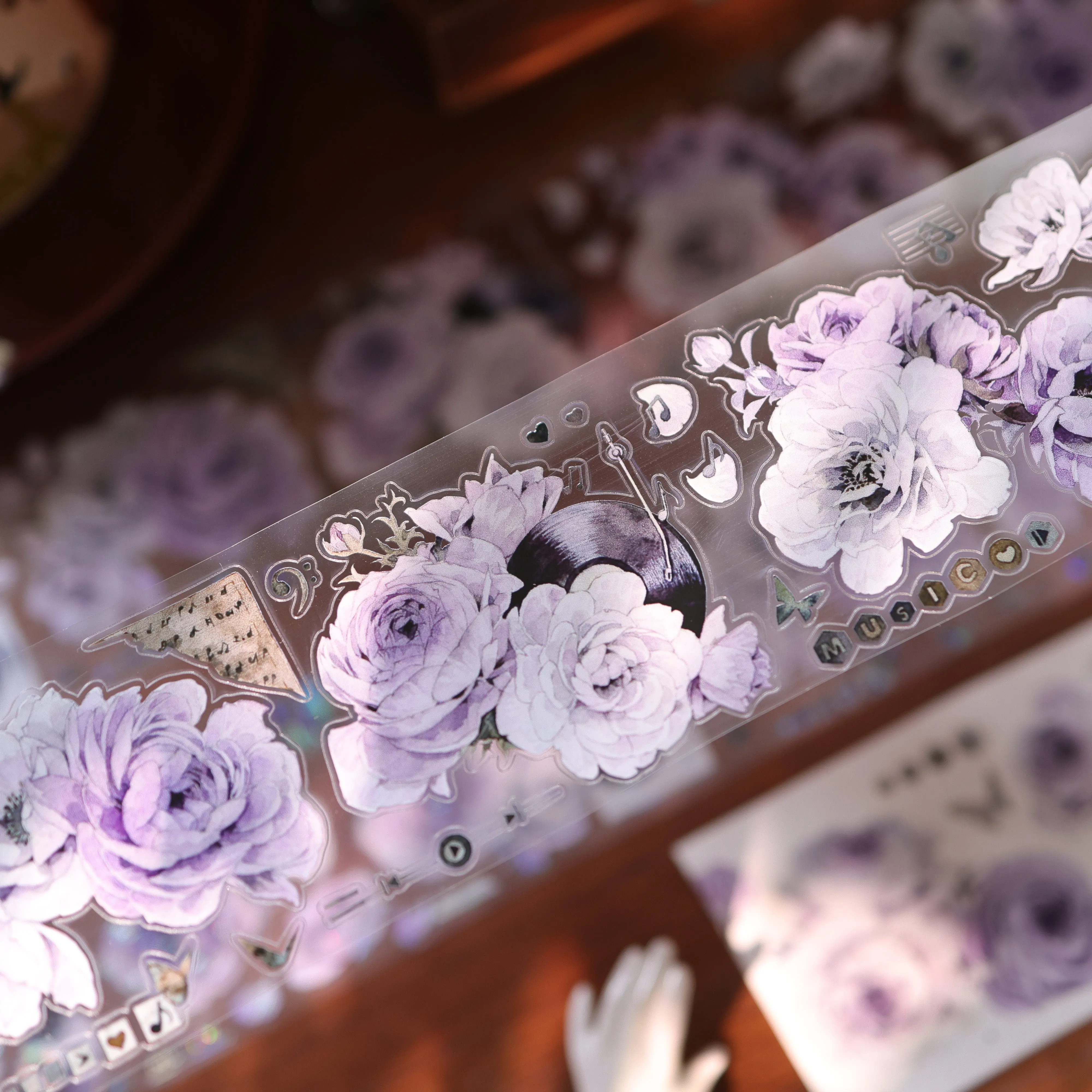 YIER Studio Summer Four-Leaf Clover PET Tape