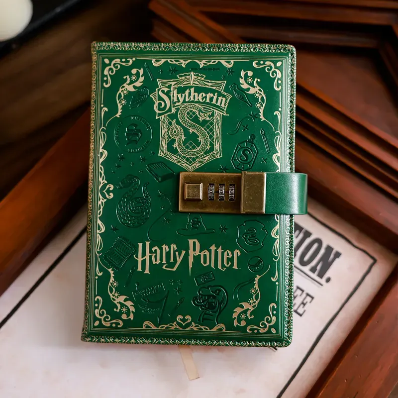 Harry Potter Vintage Code Lock Diary - Secret Writing & Magical Journal for Fans - Stylish Journal for Everyday Writing