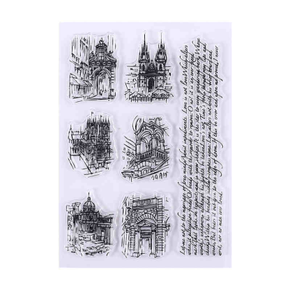 17 Style Clear Silicone Stamps for DIY Scrapbooking Card Making