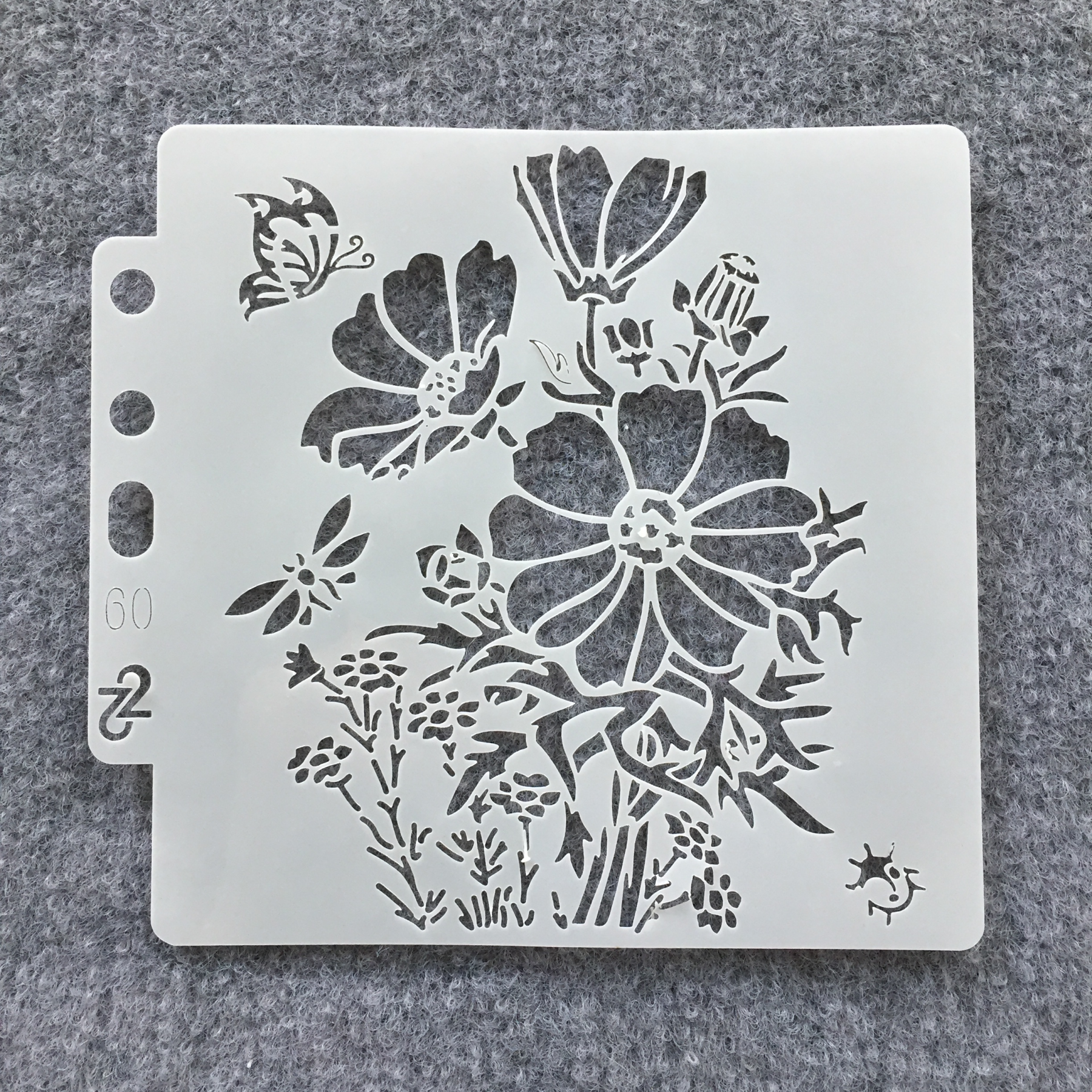 1Pc Cloud, Snowflake, Floral, Deer Elements Scrapbook Hollow Stencil Template