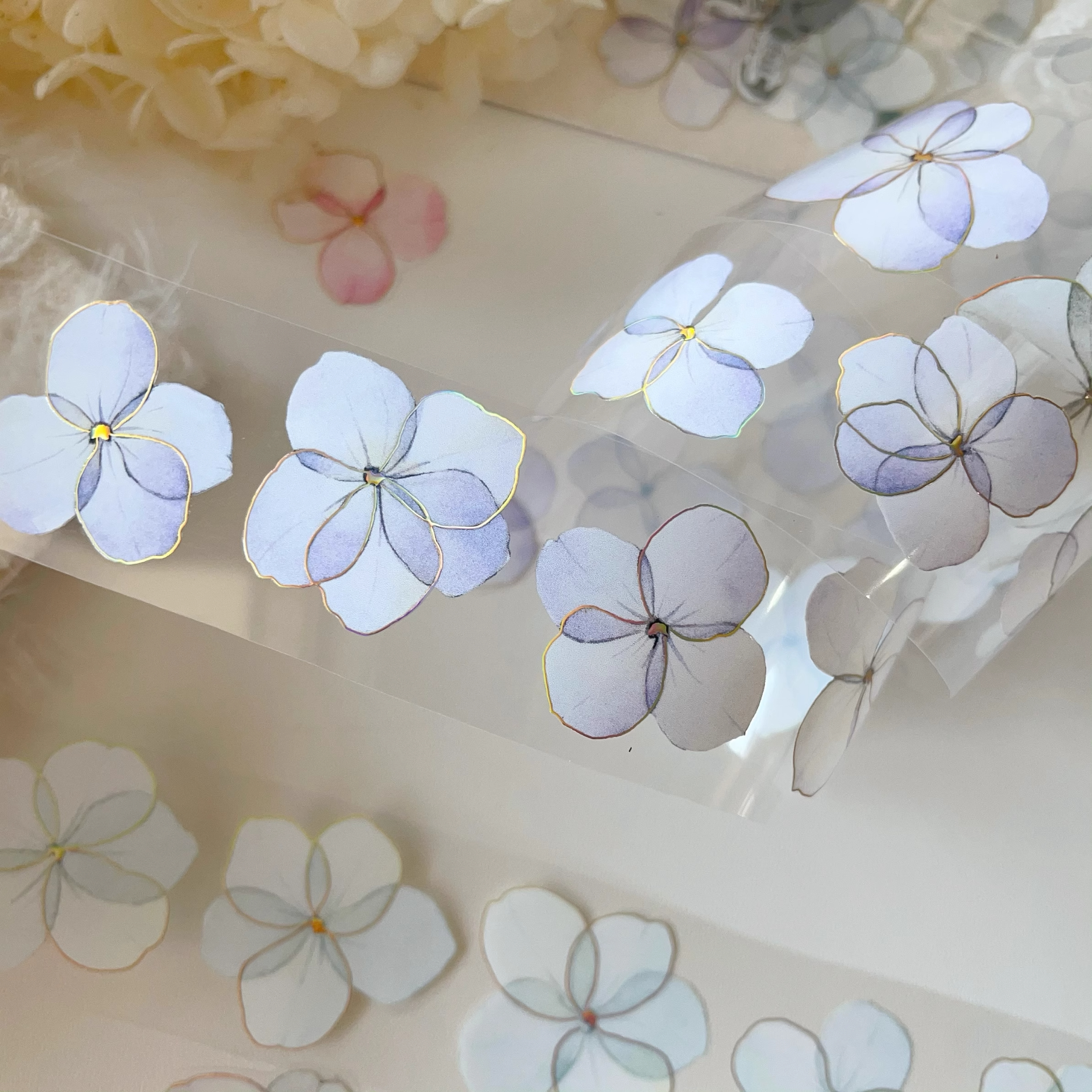 YIER Studio Small flowers PET Washi tape 35mm*600cm