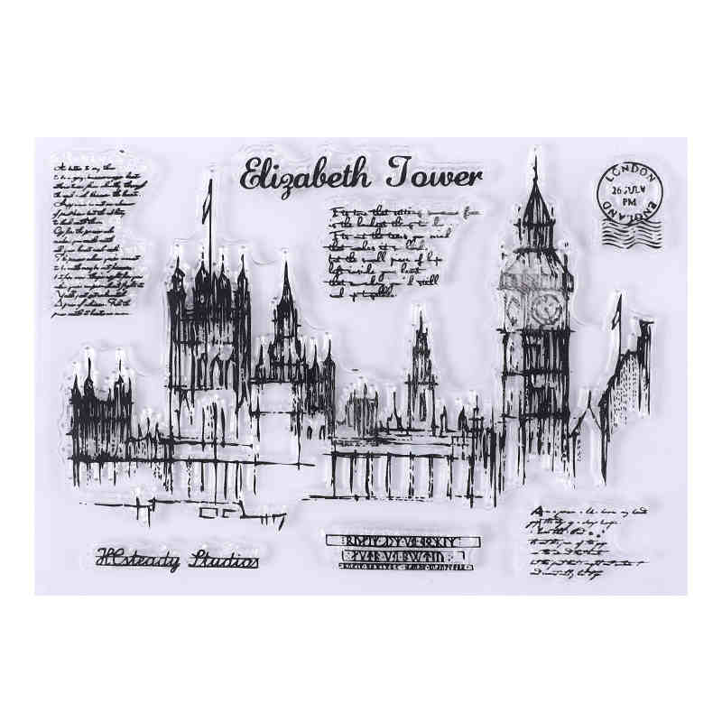 17 Style Clear Silicone Stamps for DIY Scrapbooking Card Making