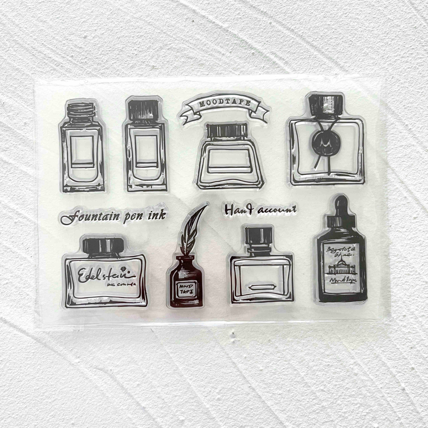 48 Style Clear Silicone Stamps for DIY Scrapbooking Card Making