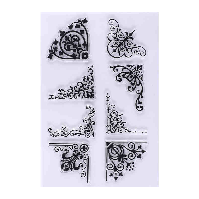 17 Style Clear Silicone Stamps for DIY Scrapbooking Card Making