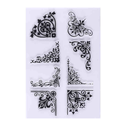 17 Style Clear Silicone Stamps for DIY Scrapbooking Card Making