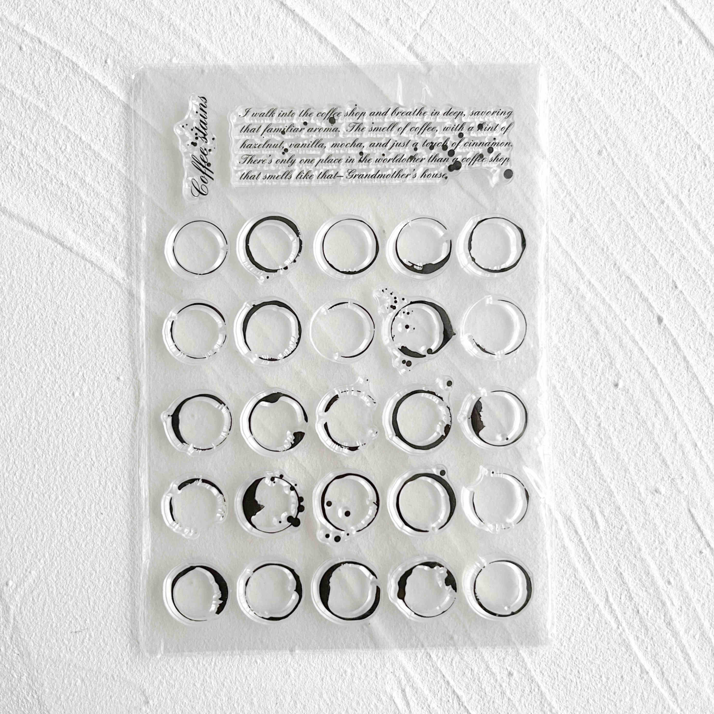 48 Style Clear Silicone Stamps for DIY Scrapbooking Card Making