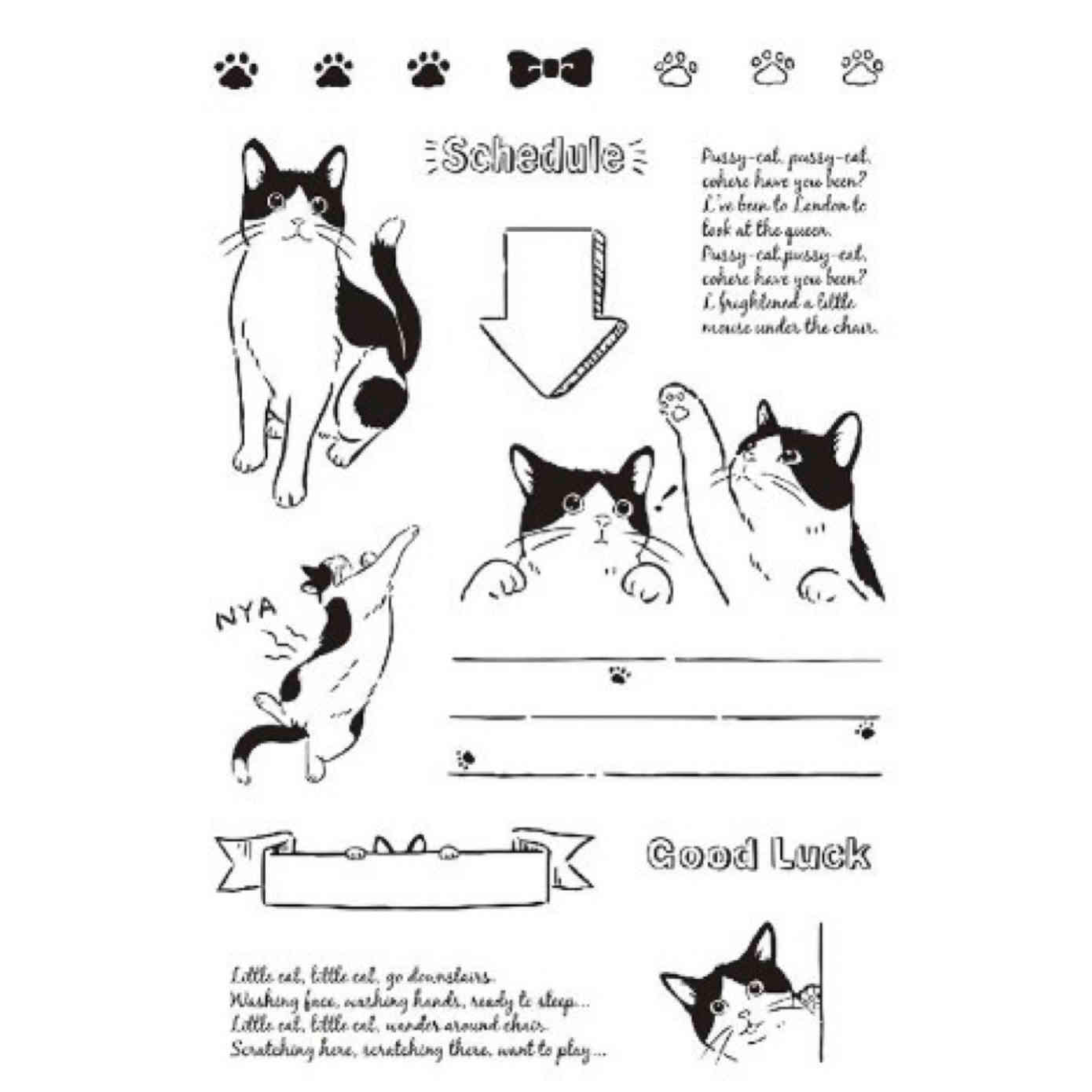 48 Style Clear Silicone Stamps for DIY Scrapbooking Card Making