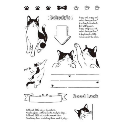 48 Style Clear Silicone Stamps for DIY Scrapbooking Card Making