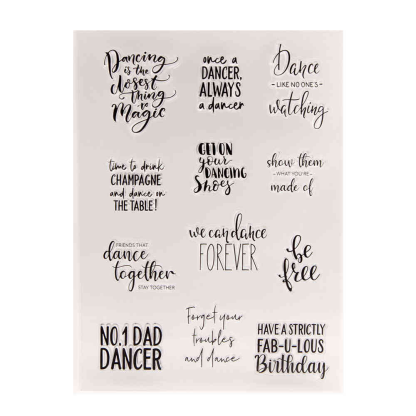 48 Style Clear Silicone Stamps for DIY Scrapbooking Card Making