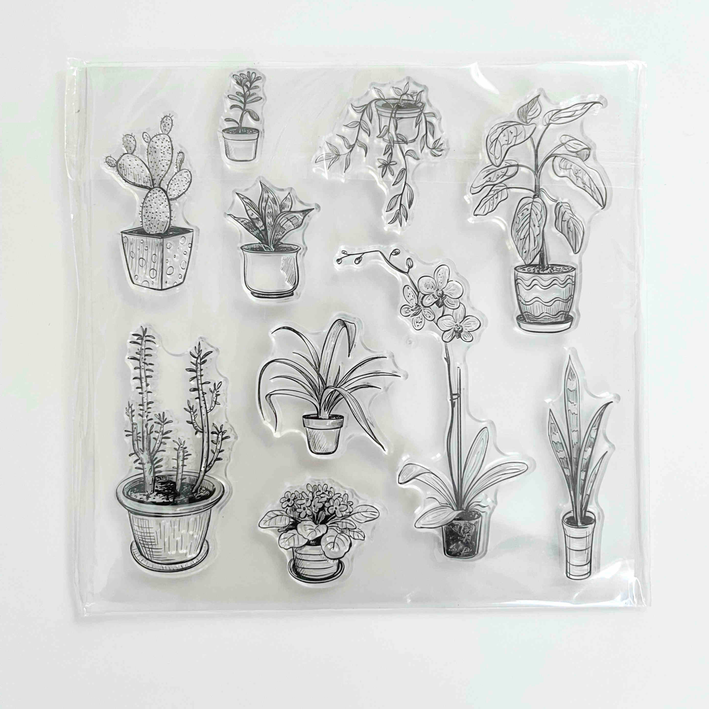48 Style Clear Silicone Stamps for DIY Scrapbooking Card Making