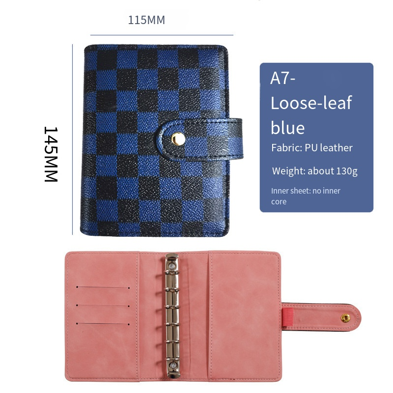 A5 A6 A7 Size PU Leather Binder Bullet Journal art Journaling