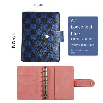A5 A6 A7 Size PU Leather Binder Bullet Journal art Journaling