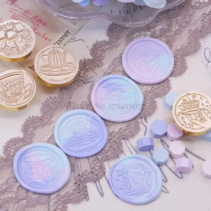 Sealing wax stamp suitable for card making handicrafts wedding invitations