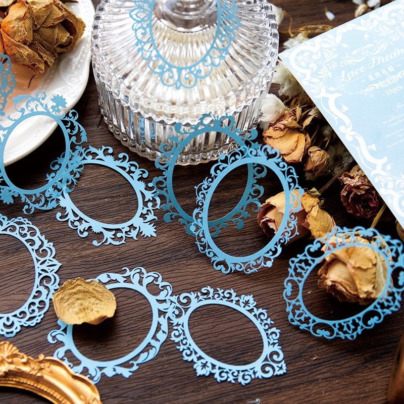 10pcs/lot Beautiful Time Material Paper-JournalTale