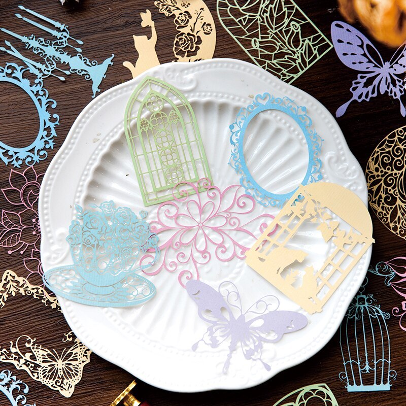 10pcs/lot Beautiful Time Material Paper-JournalTale