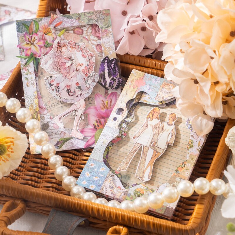 10pcs/pack Aesthetic Scrapbooking Scene Theme-JournalTale
