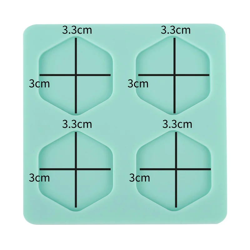 Multiple sizes wax seal stamp silicone mold pad