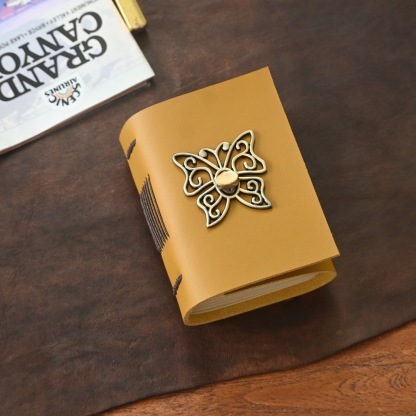 A7 Mini Vintage CowHide Cover Journal