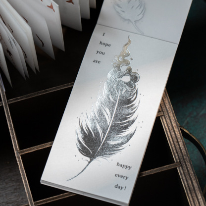 20Pcs/Pack Gold Plated Moon Line Snowflake Element Material Paper